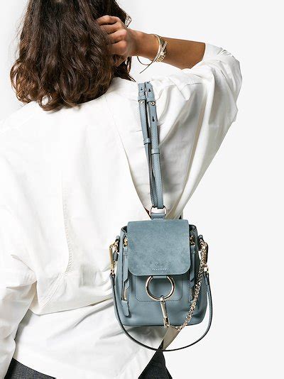 chloe faye backpack dupe amazon|chloe backpack mini.